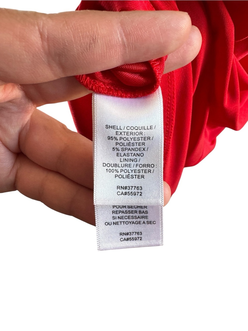 Laundry By Shelli Segal Red Fitted Midi Dress - Picture 8 of 8